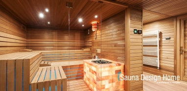 Kombinált szaunaház zuhanyzóval, WC-vel Kombinált szaunaház zuhanyzóval, WC-vel