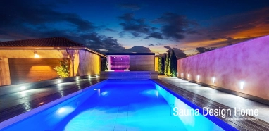 Kültéri finn szaunaház Kültéri finn szaunaház