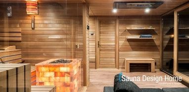 Wellness ház kombinált szaunával Wellness ház kombinált szaunával