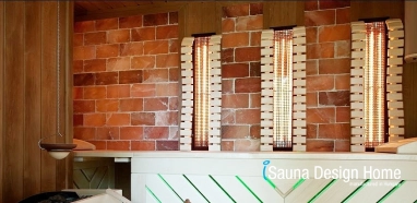 Infra és finn szauna Himalája sóterápiával Infra és finn szauna Himalája sóterápiával