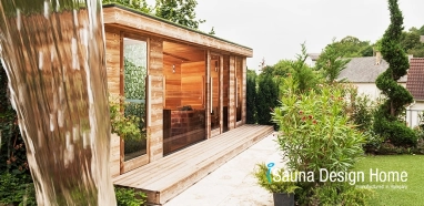 Komfort szaunaház wellness kertben Komfort szaunaház wellness kertben